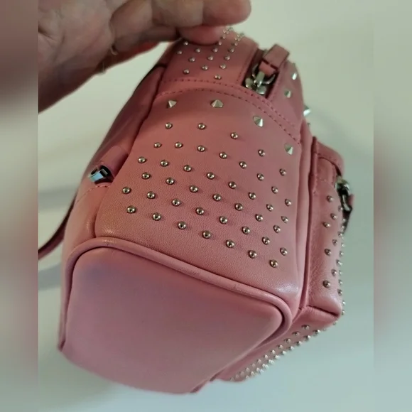 MCM Micro Mini Backpack Studded Pink - Picture 6 of 13